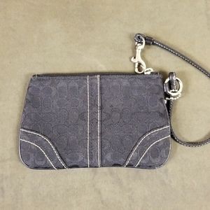 Small Coach Wristlet